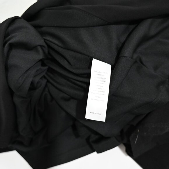 Adrianna Pappel Size 12 Black Gown with Shear Sequin Top and Back - Picture 12 of 13